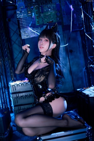 Coser-水淼aqua-Black-cat-girl-02