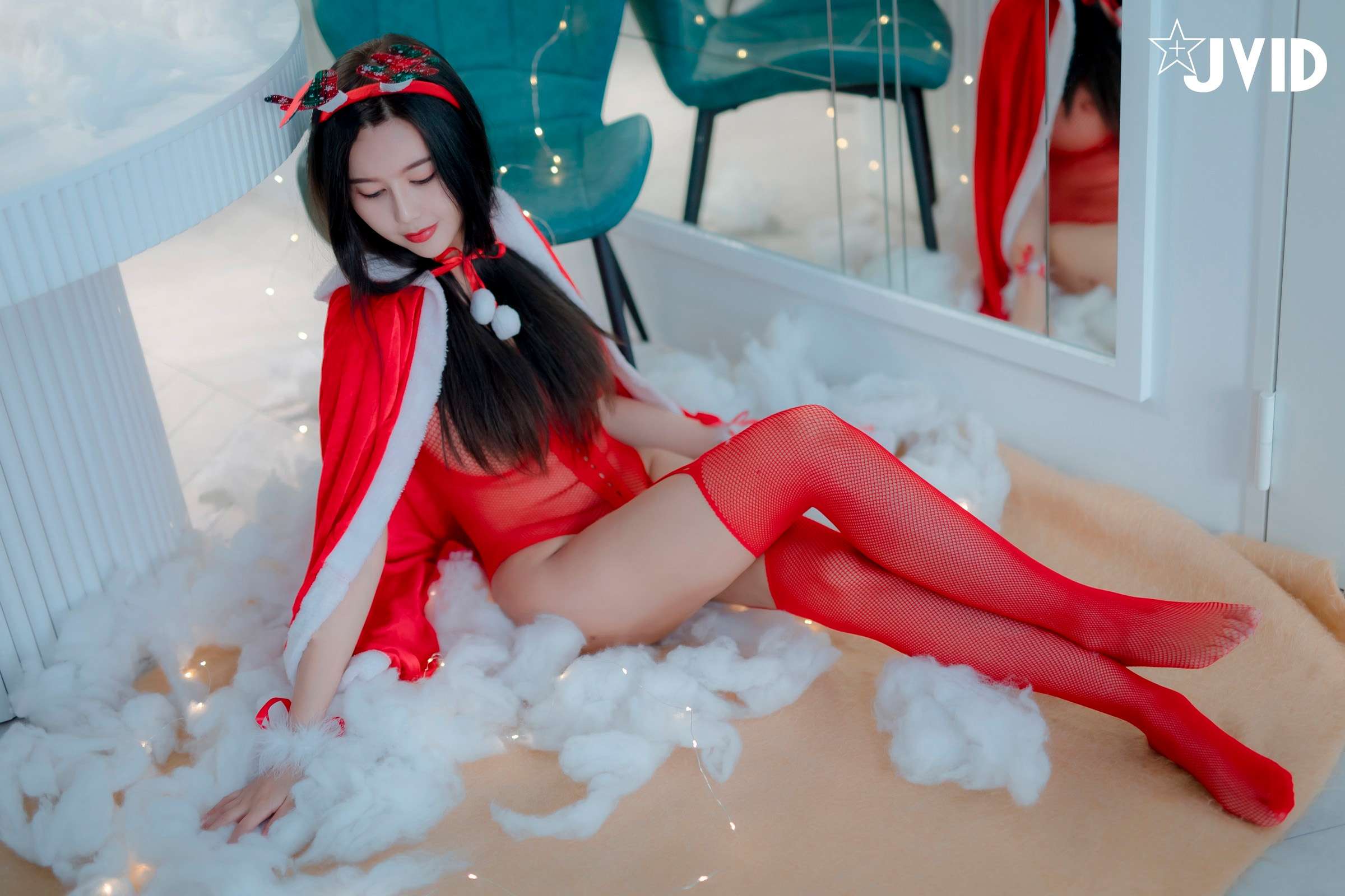 [JVID] Sexy Christmas party - 木木森